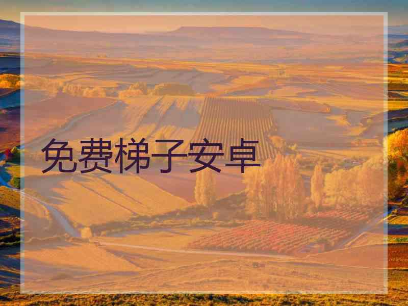 免费梯子安卓 免费梯子安卓