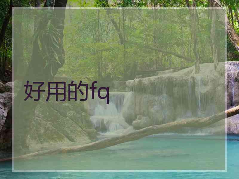 好用的fq