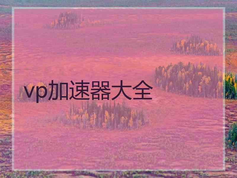vp加速器大全