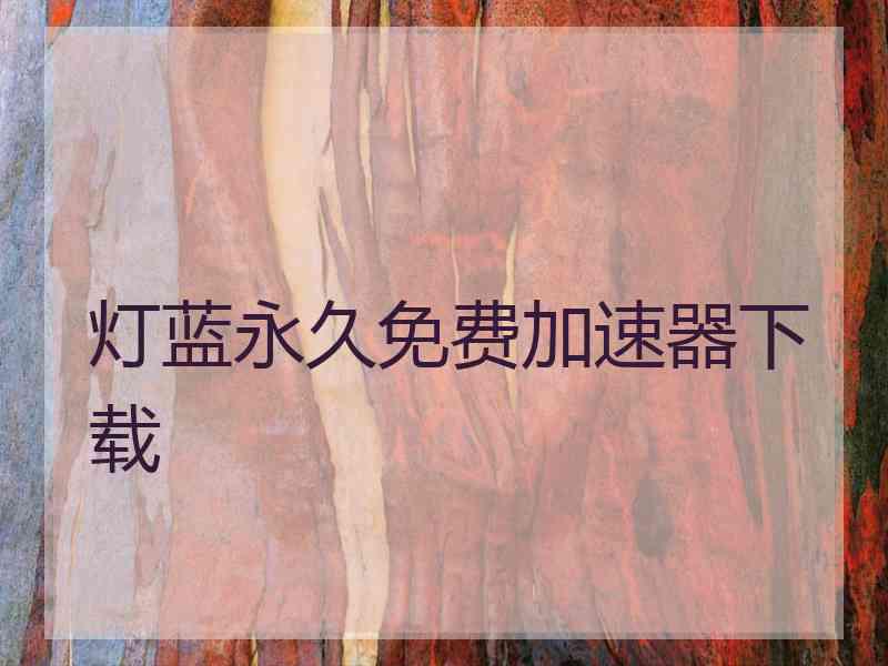 灯蓝永久免费加速器下载