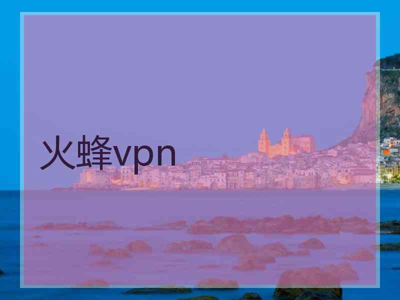 火蜂vpn
