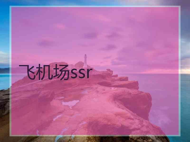飞机场ssr