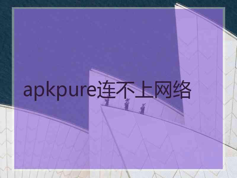 apkpure连不上网络