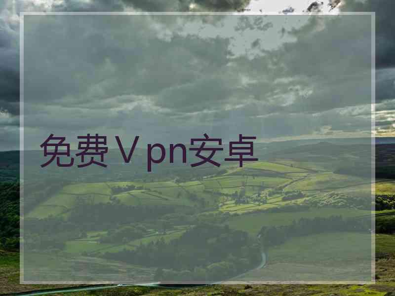免费Ⅴpn安卓
