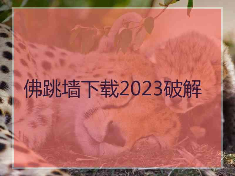 佛跳墙下载2023破解