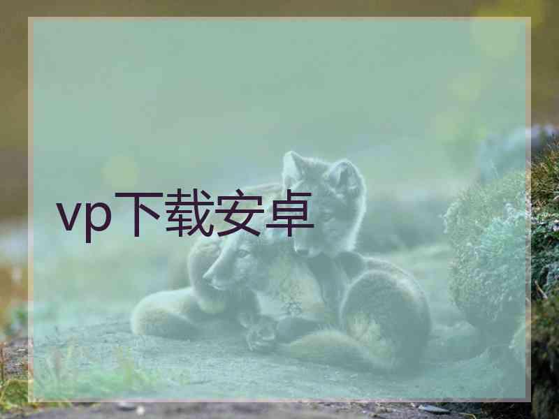 vp下载安卓