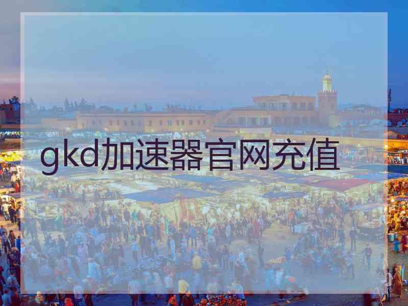 gkd加速器官网充值