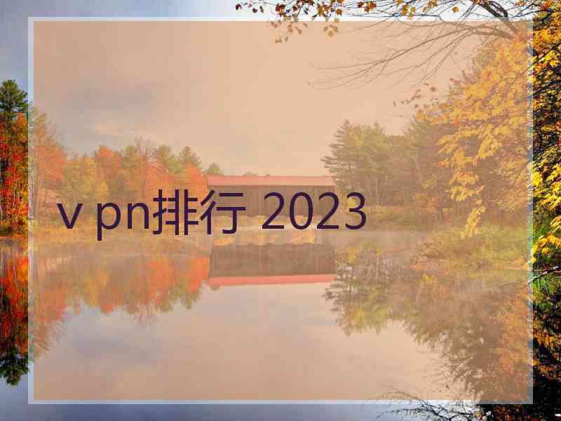 ⅴpn排行 2023