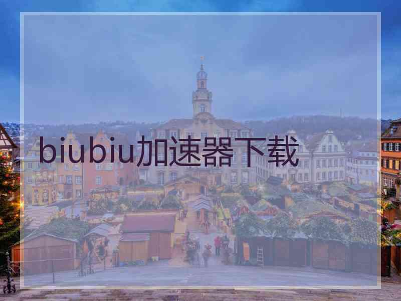 biubiu加速器下载