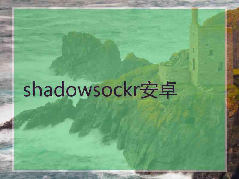 shadowsockr安卓