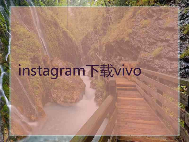 instagram下载vivo