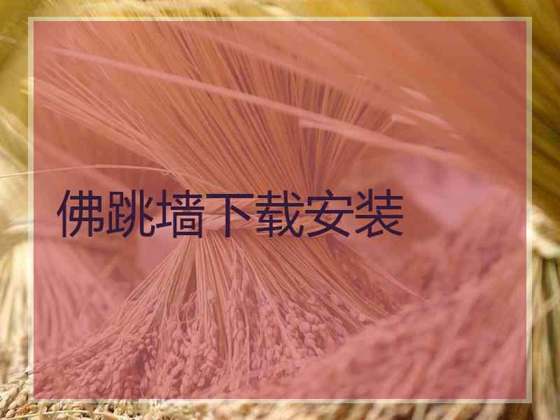佛跳墙下载安装