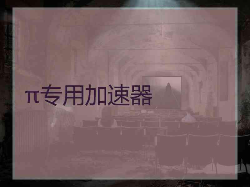 π专用加速器