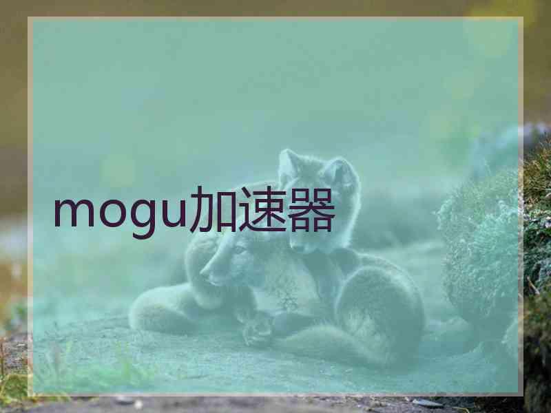 mogu加速器