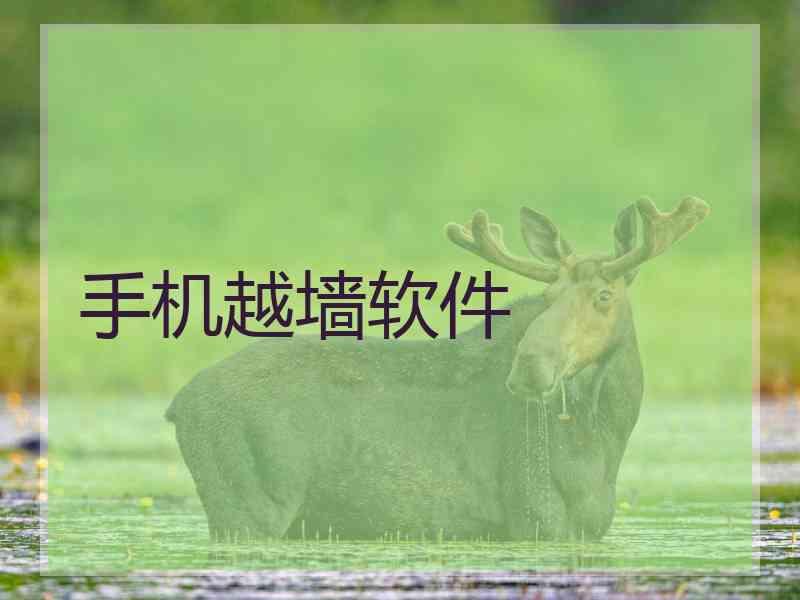 手机越墙软件