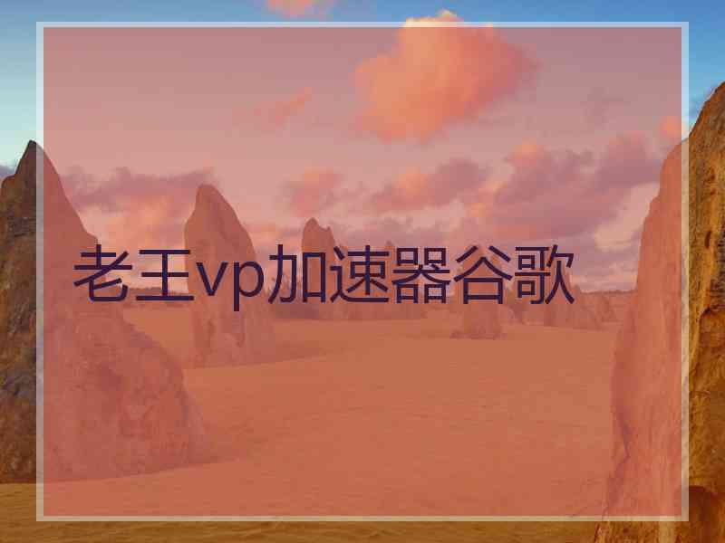 老王vp加速器谷歌