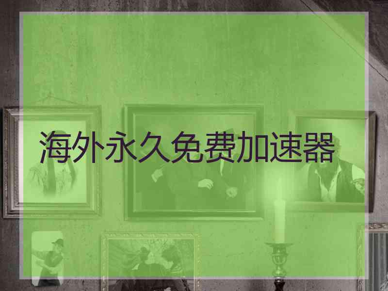 海外永久免费加速器
