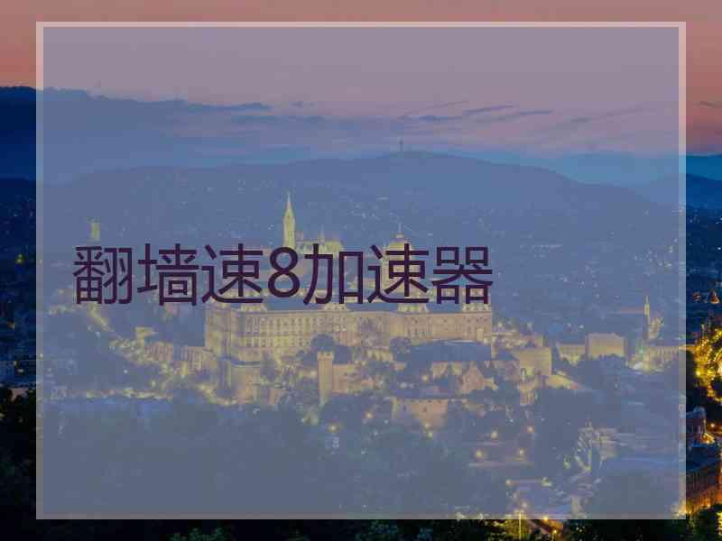 翻墙速8加速器