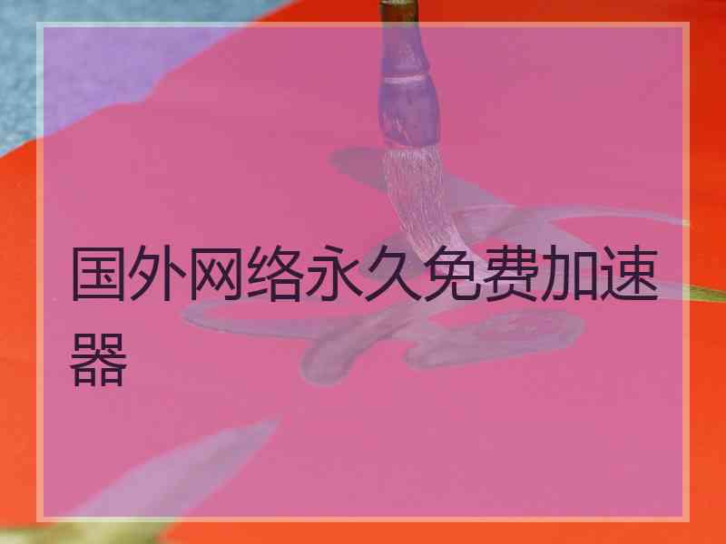 国外网络永久免费加速器