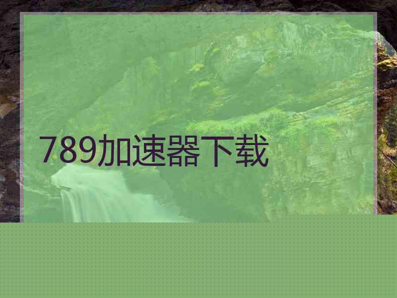789加速器下载
