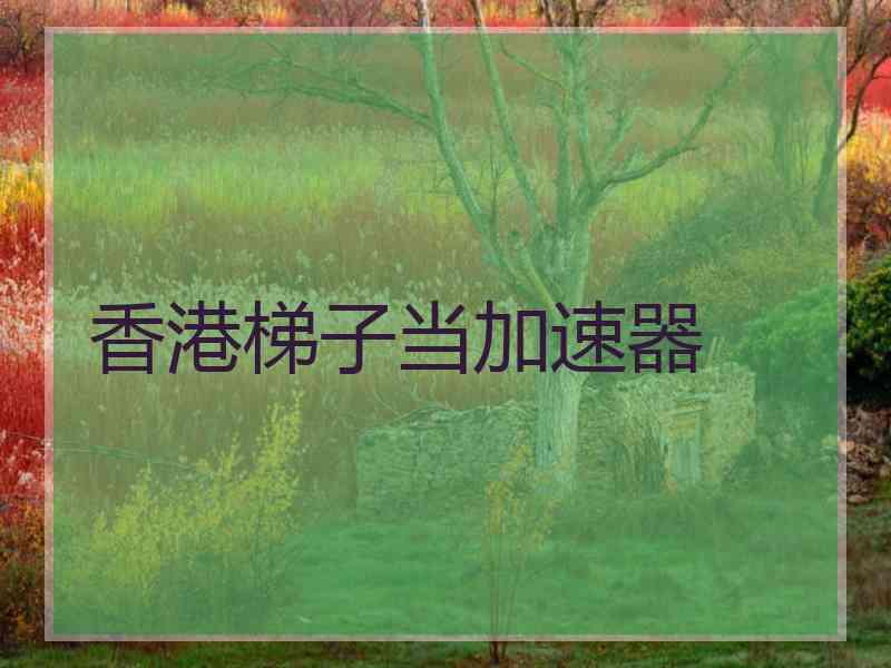 香港梯子当加速器