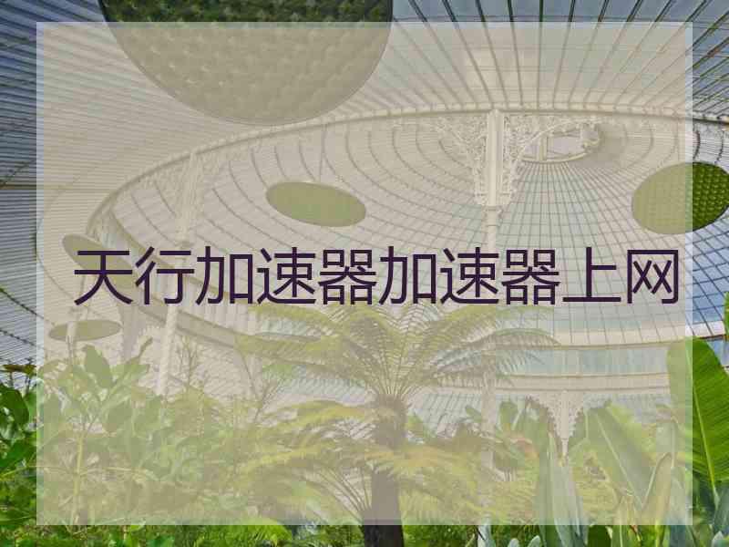 天行加速器加速器上网