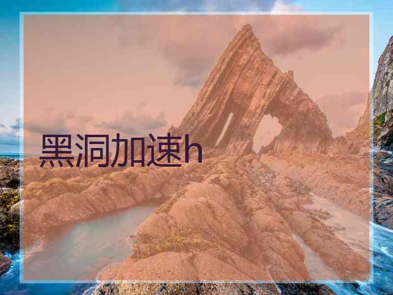 黑洞加速h