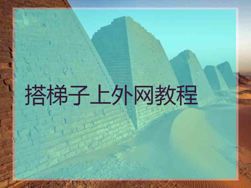搭梯子上外网教程