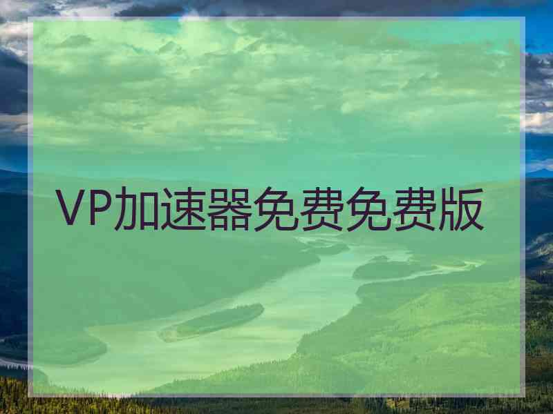 VP加速器免费免费版