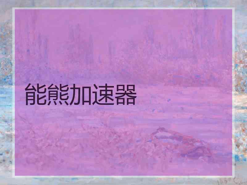 能熊加速器