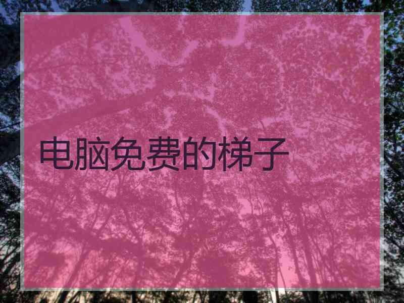 电脑免费的梯子