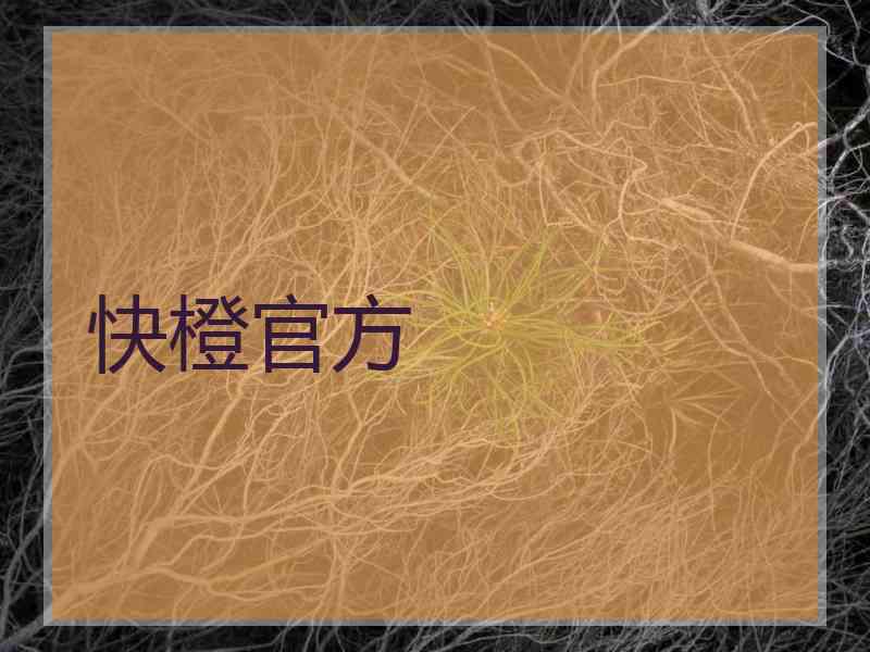 快橙官方