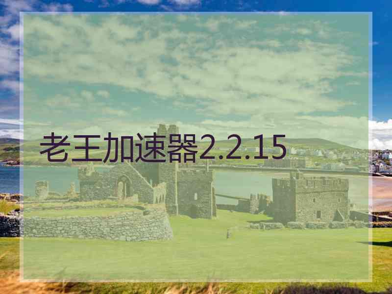 老王加速器2.2.15