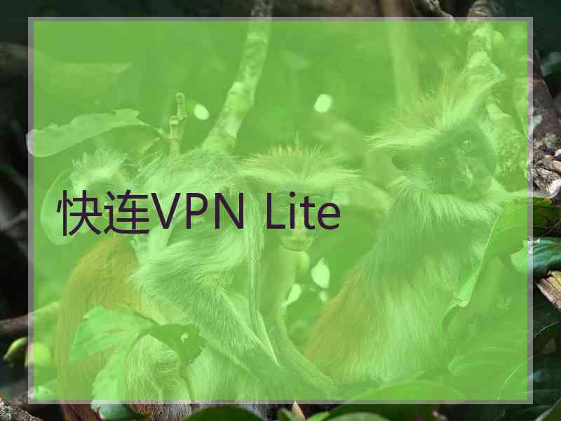 快连VPN Lite