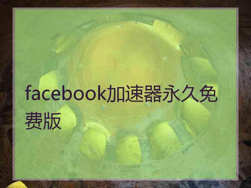 facebook加速器永久免费版