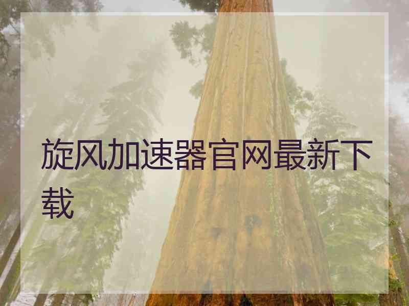 旋风加速器官网最新下载