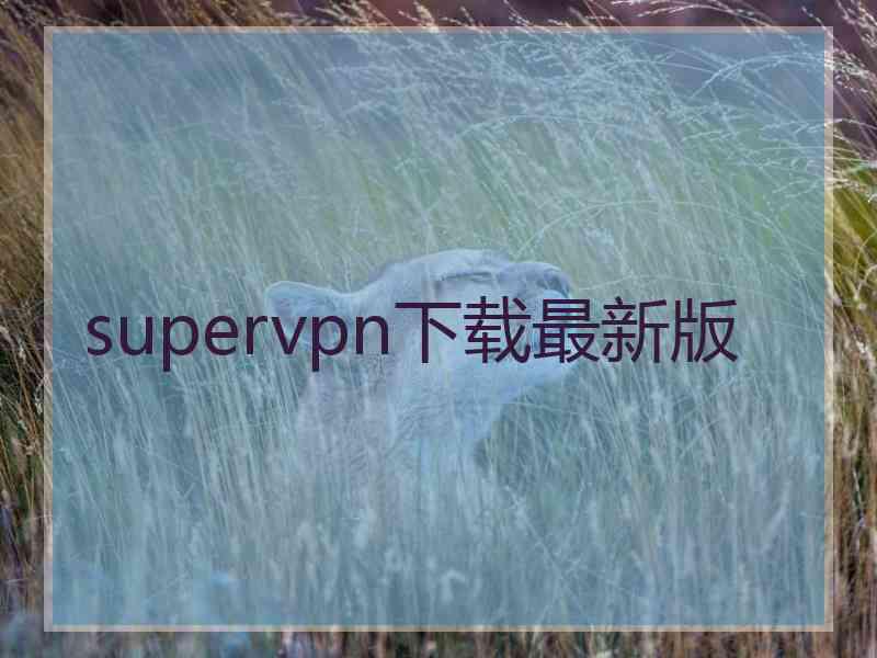 supervpn下载最新版
