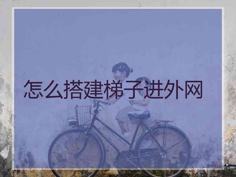 怎么搭建梯子进外网