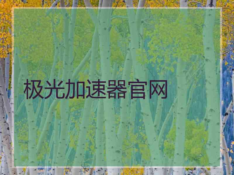 极光加速器官网