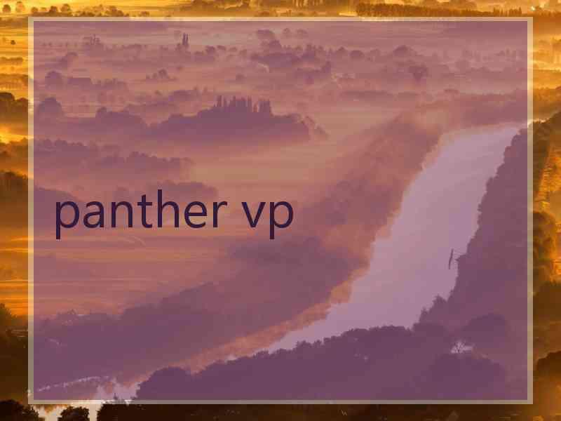 panther vp