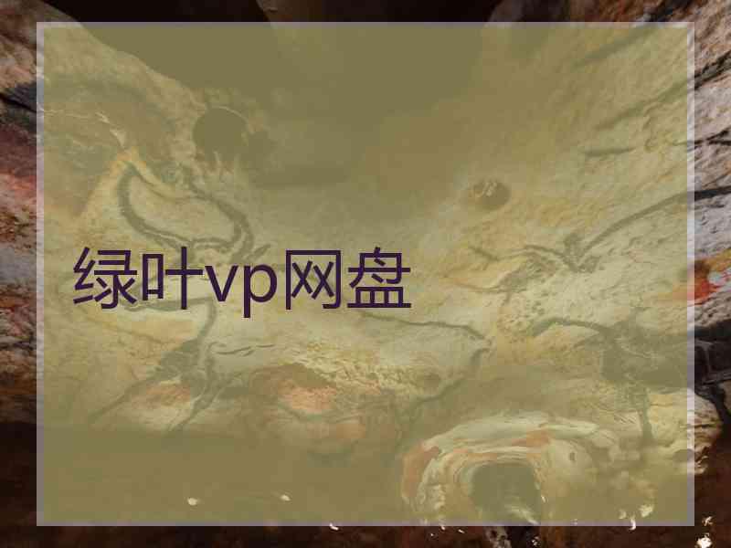 绿叶vp网盘