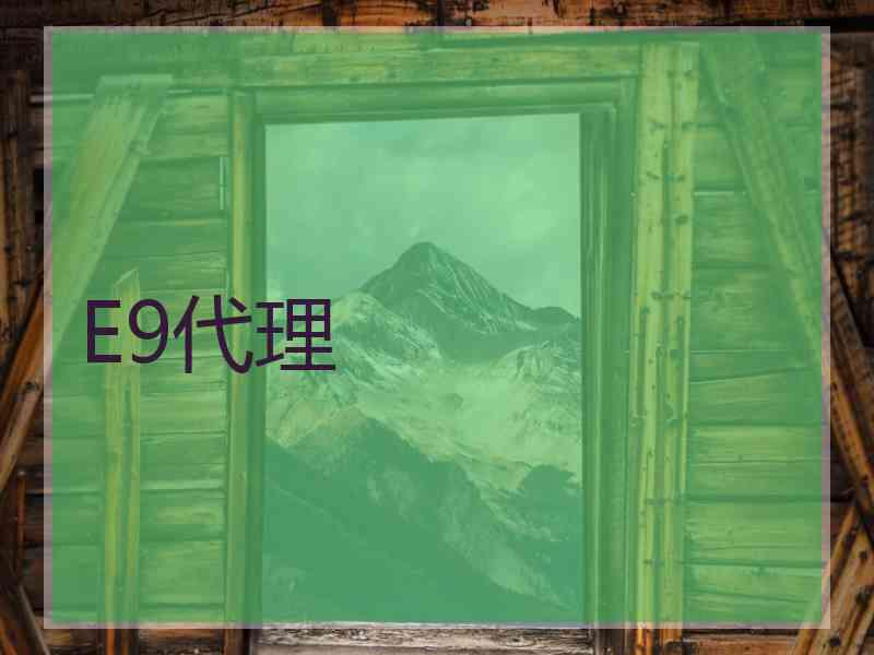 E9代理