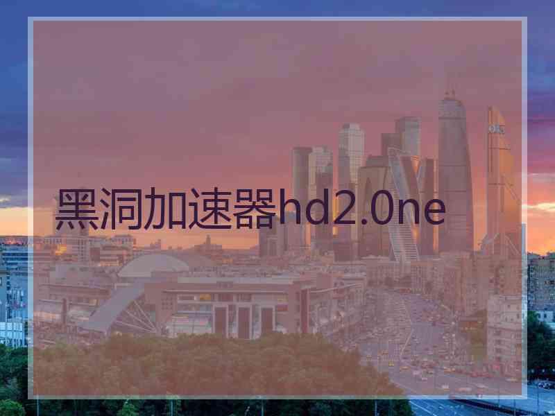 黑洞加速器hd2.0ne