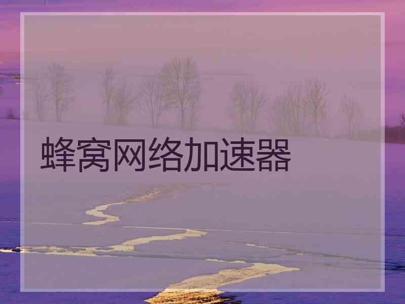 蜂窝网络加速器