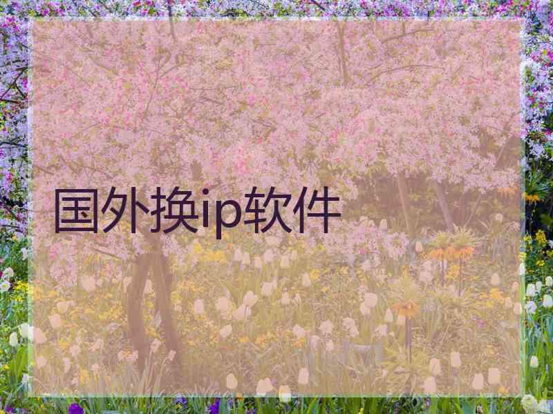 国外换ip软件