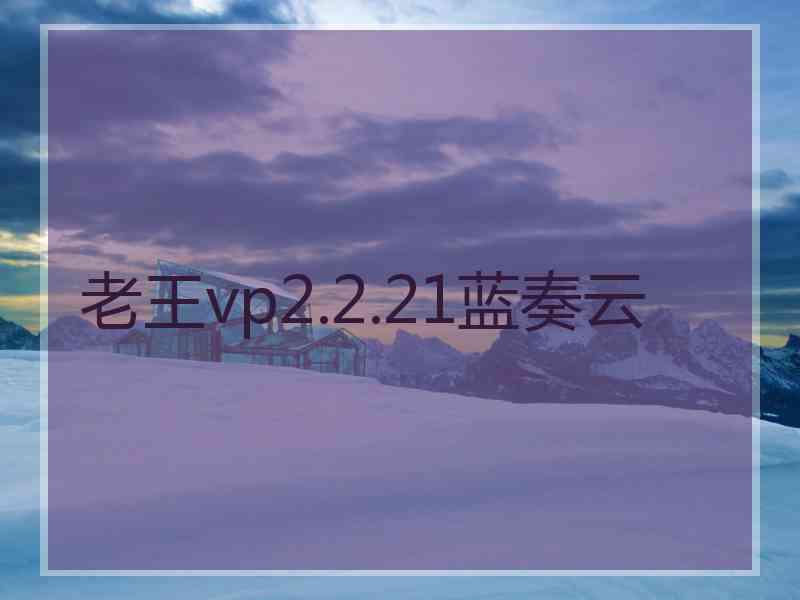 老王vp2.2.21蓝奏云