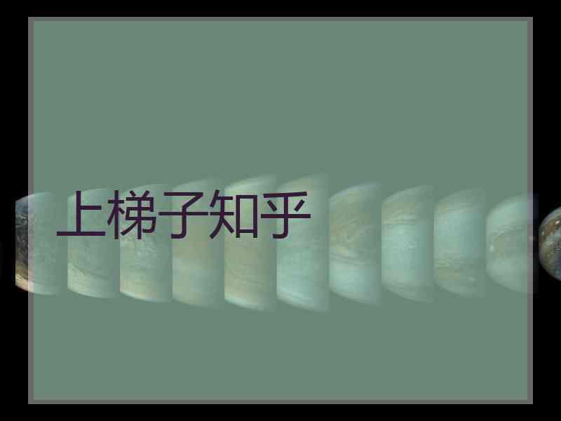 上梯子知乎