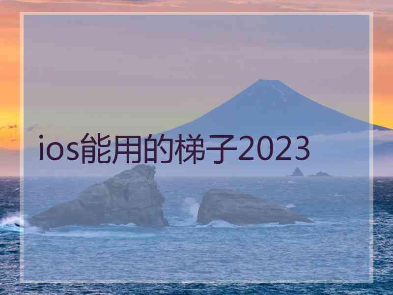 ios能用的梯子2023