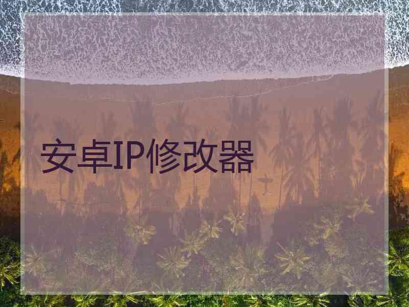 安卓IP修改器