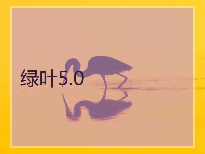 绿叶5.0